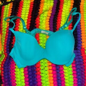 SHEIN Teal & Yellow Bras 2 Pack